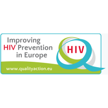 Grafisches Banner für HIV Präventionskampagne