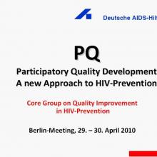 Vorschaubild Wright und Lemmen et al Quality in HIV-prevention-iq-hiv-berlin-meeting 2010